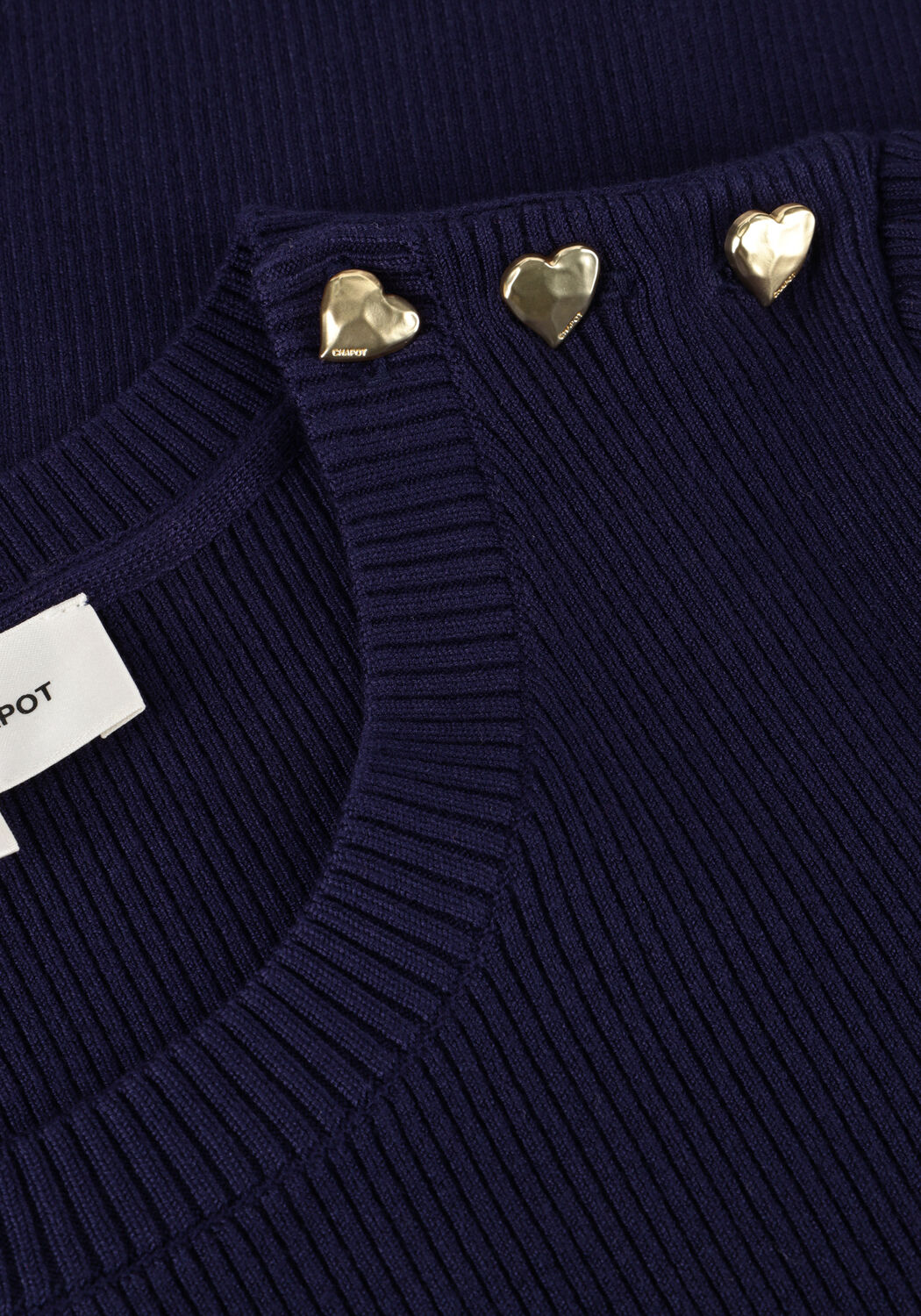 Dunkelblau FABIENNE CHAPOT Pullover LILLIAN SHORT SLEEVE PULLOVER - large