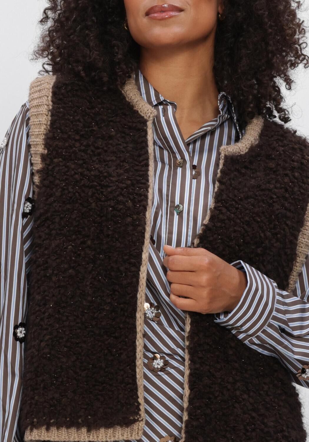 Braune NUKUS Gilet LANA GILET - large