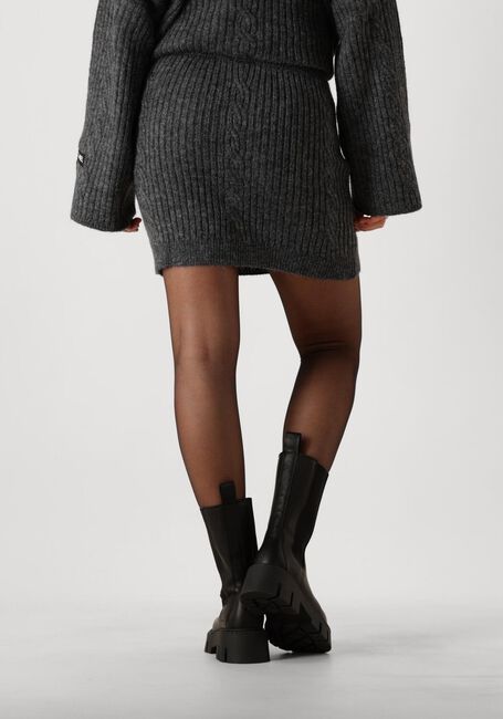 Graue ALIX THE LABEL Minirock LADIES KNITTED ALIX CABLE SKIRT - large