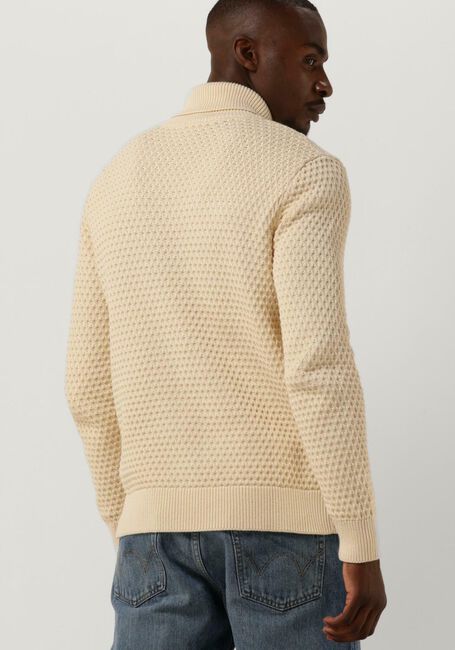 Creme SELECTED HOMME Rollkragenpullover REMY LS KNIT ALL STU ROLL NECK W CAMP - large