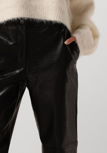 Schwarze BRUUNS BAZAAR Hose CROCO DAGGA PANTS - large