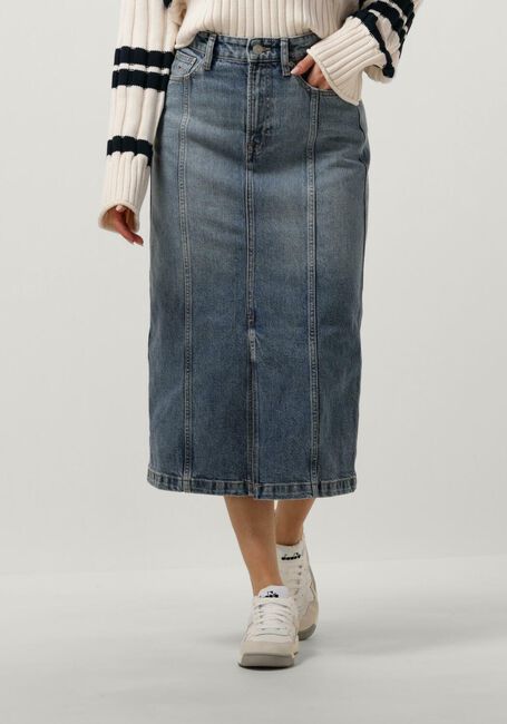 Dunkelblau TOMMY JEANS  CLAIRE HGH MIDI SKIRT AH7134 - large