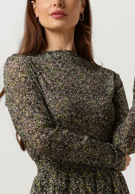 Grüne CATWALK JUNKIE T-shirt LS MOSS FLOWERS - large