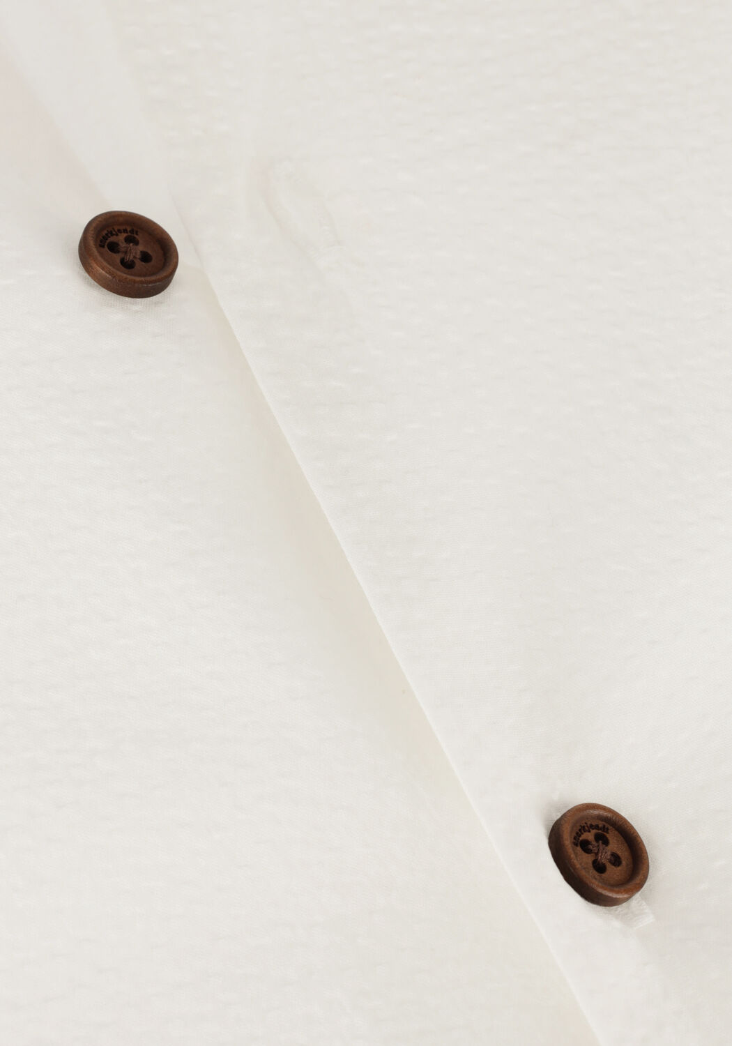 Nicht-gerade weiss ANERKJENDT Casual-Oberhemd AKKARSTEN S/S SEERSUCKER SHIRT - large