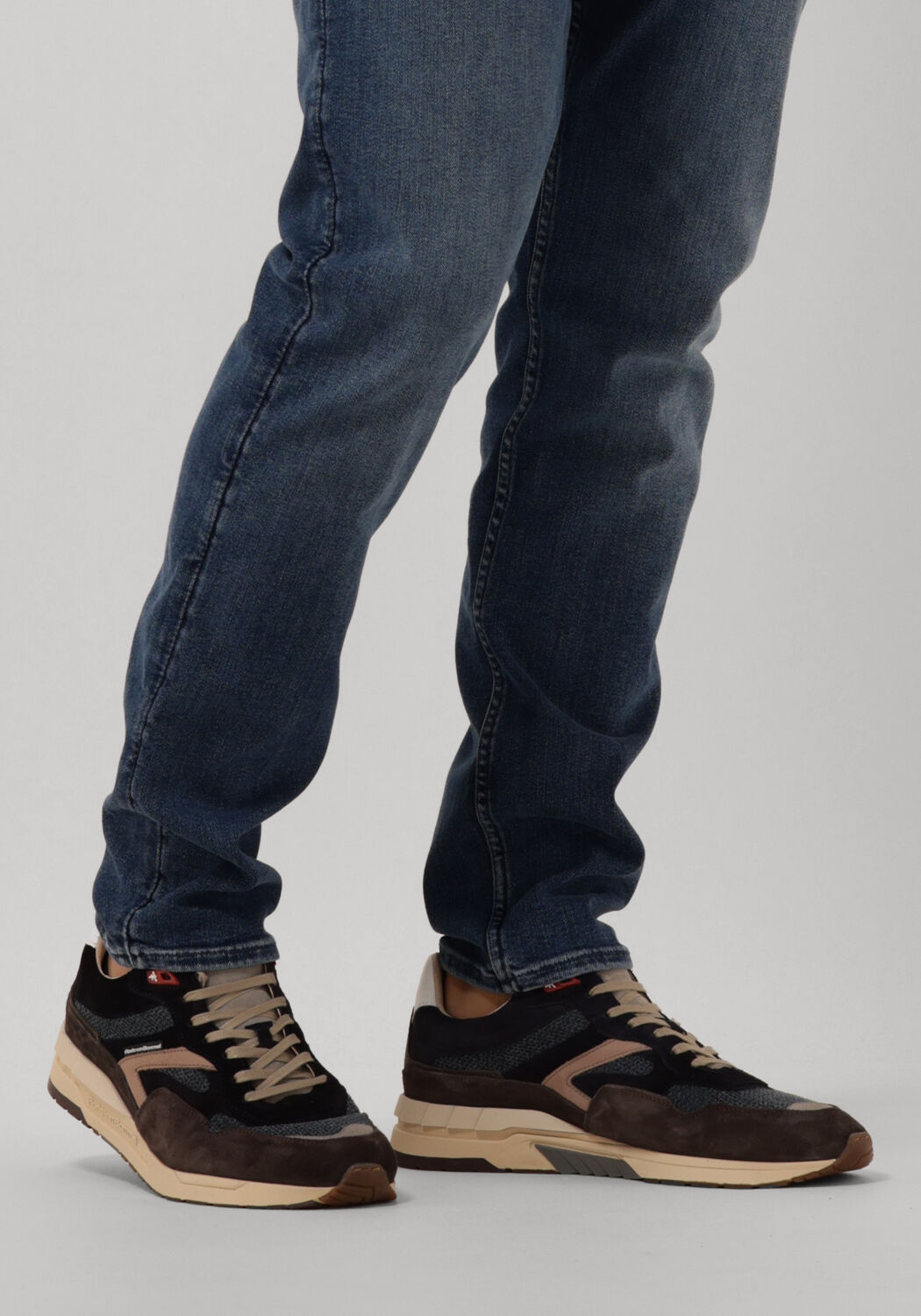 Blaue FLORIS VAN BOMMEL Sneaker Low SFM-10176 - large