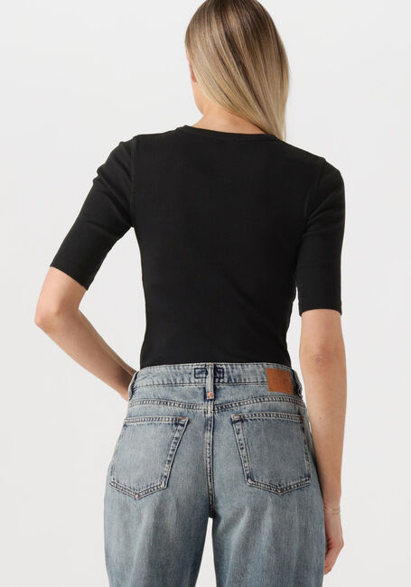 Schwarze DRYKORN T-shirt SELAY - large