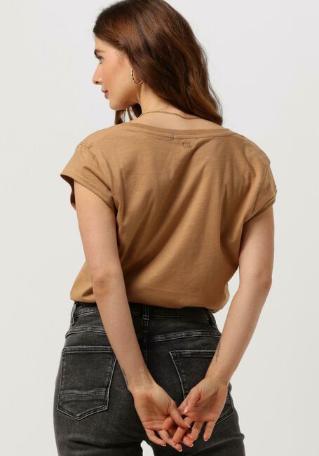 Braune CC HEART T-shirt CC HEART BASIC V-NECK T-SHIRT - large