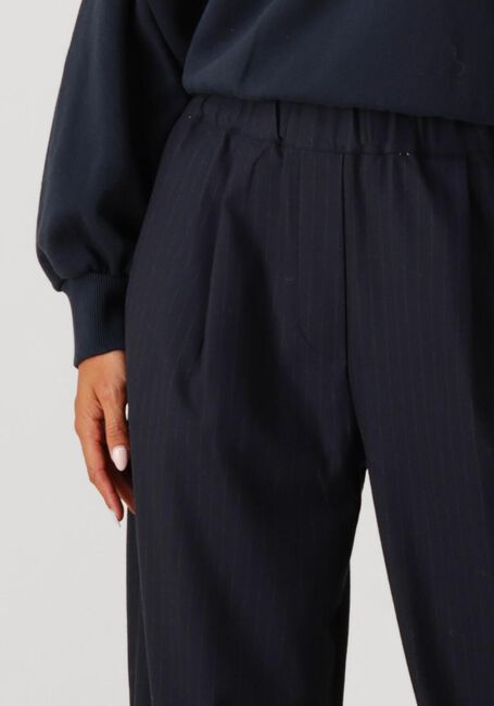 Dunkelblau BY-BAR Weite Hose BENJI PINSTRIPE PANTS - large