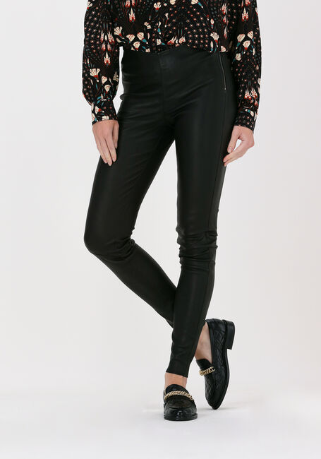 Schwarze Y.A.S. Legging YASZEBA STRETCH LEATHER LEGGING - large