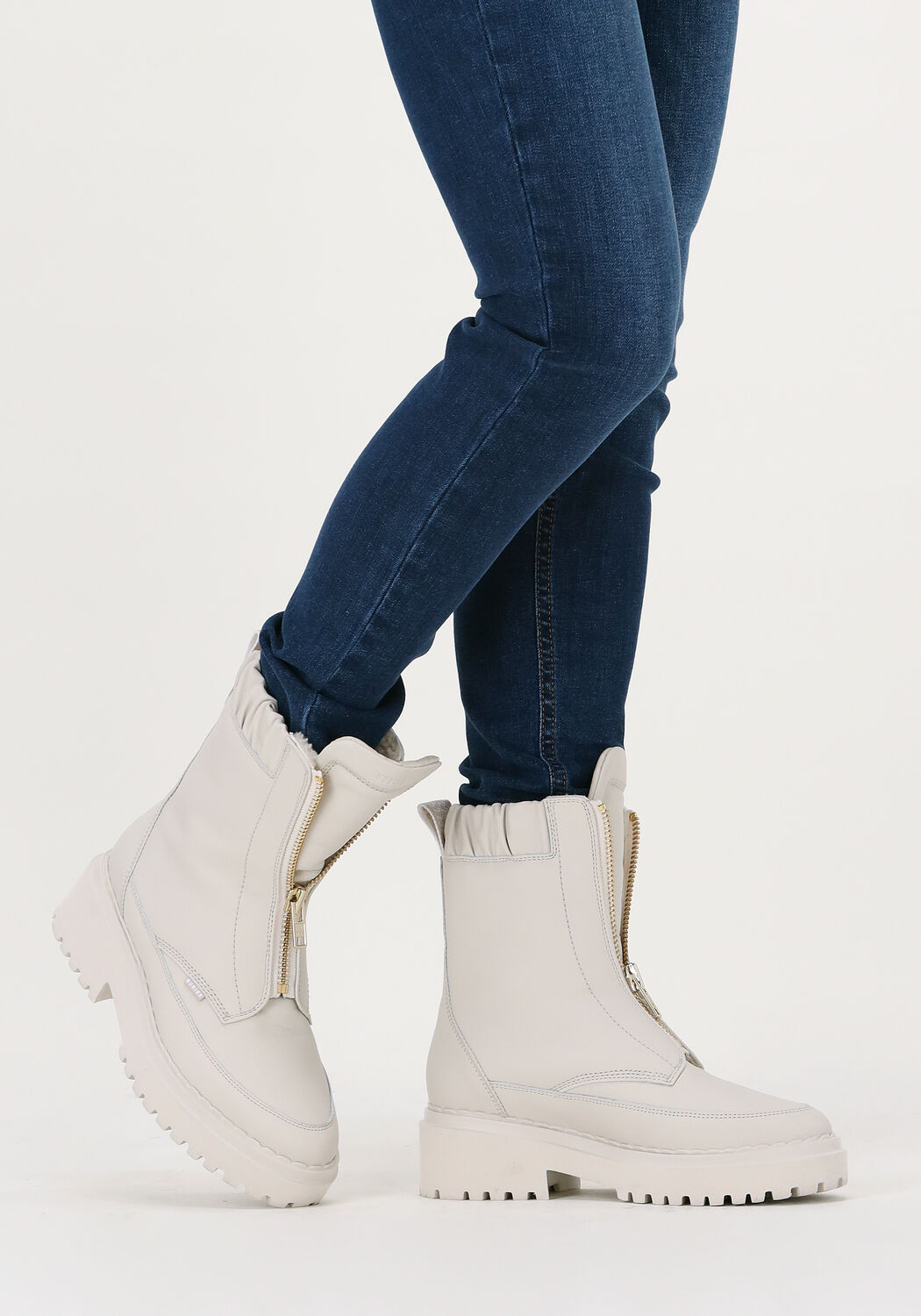 Wei&szlig;e NUBIKK Ankle Boots FAE WAYNE - large