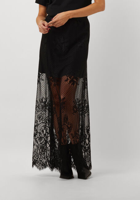 Schwarze GESTUZ Midirock LAICAGZ SKIRT - large