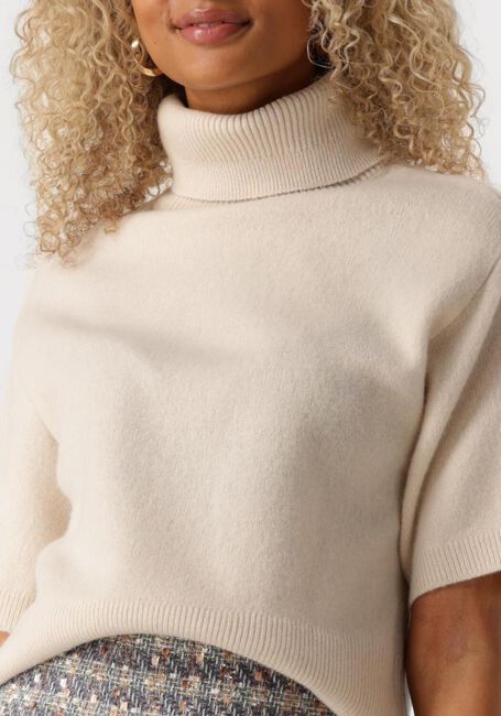 Sand Y.A.S. Pullover YASEMILA 2/4 ROLL NECK KNIT PULLOVER S. - large
