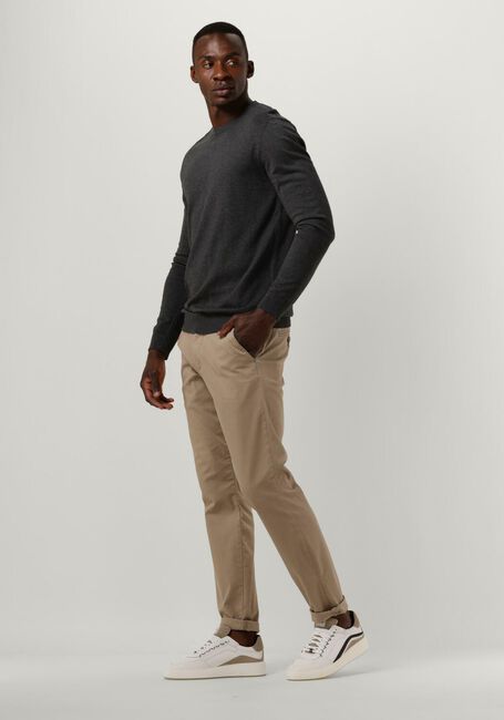 Graue SELECTED HOMME Pullover SLHBERG CREW NECK NOOS - large