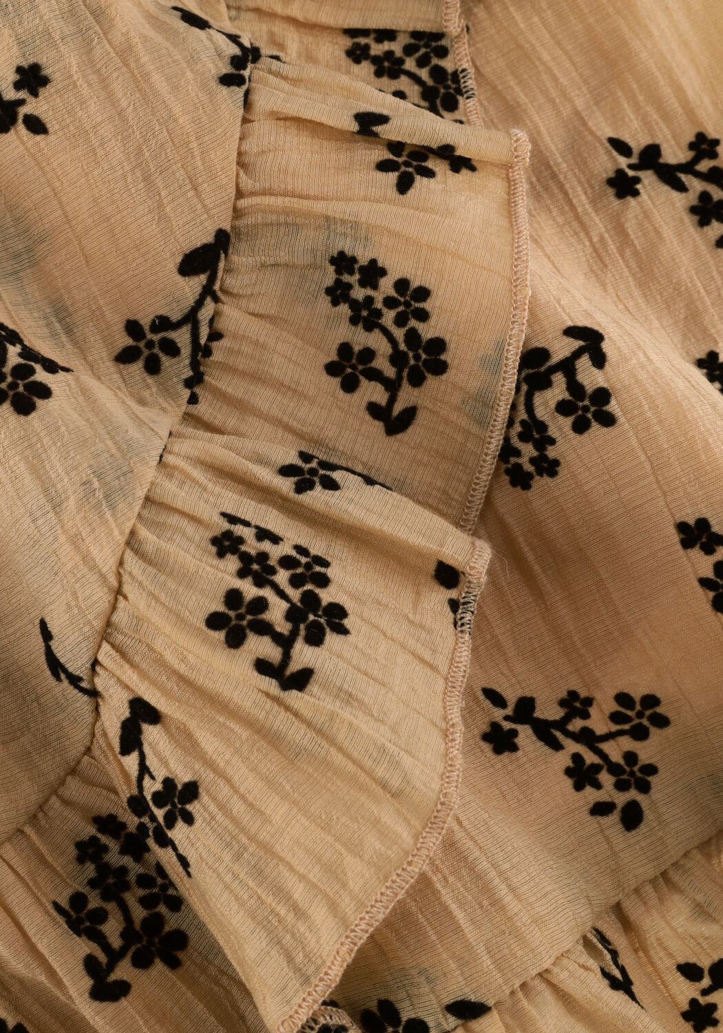 Orangene NONO Minirock NURION GIRLS FLOCKPRINT SKIRT SAND - large