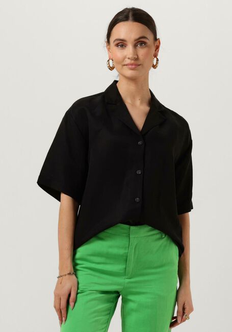 Schwarze SCOTCH & SODA Bluse CAMP SHIRT - large