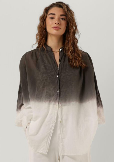 Braune 10DAYS Blusen FLOWY BLOUSE DIP DYE - large