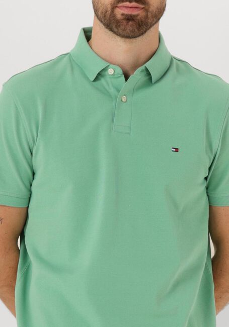 Grüne TOMMY HILFIGER Polo-Shirt 1985 REGULAR POLO - large
