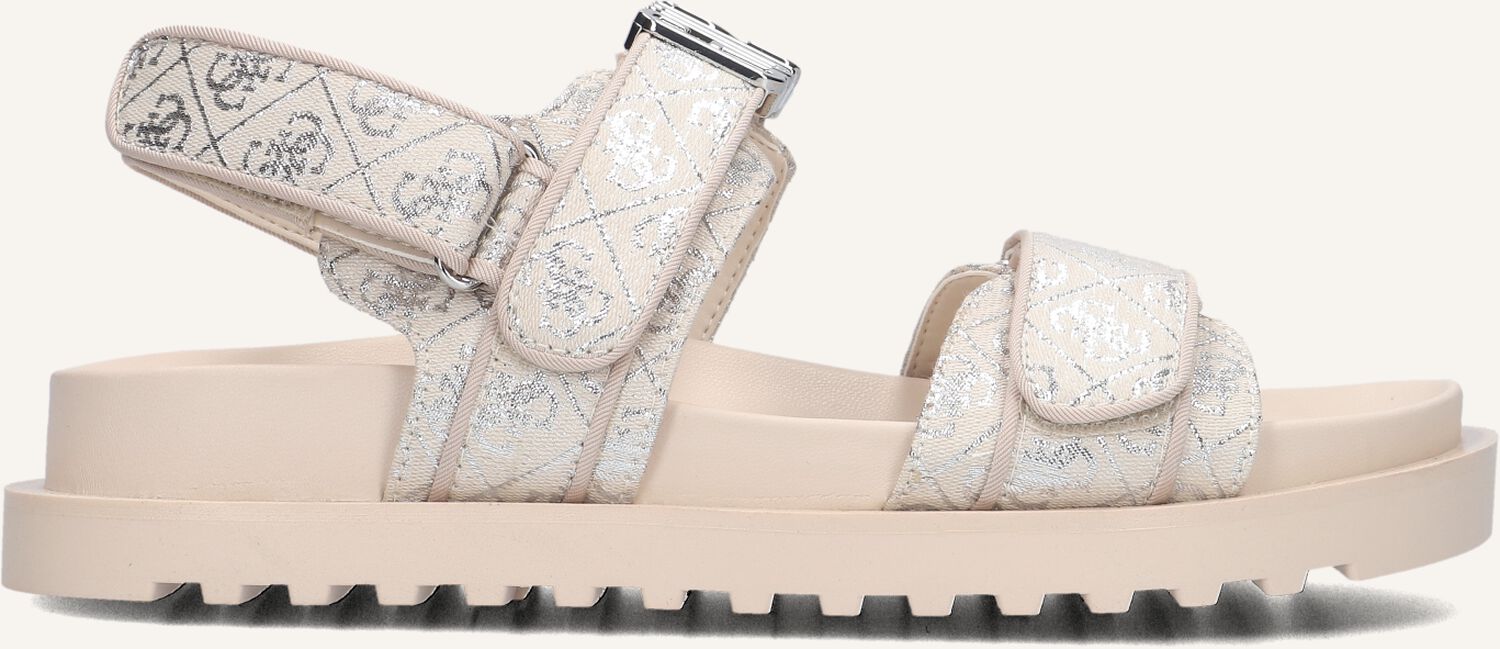 Guess Fabulonsandaal voor dames, Ivoor 150, 38.5 EU : GUESS Guess Fabulonsandaal voor dames, Ivoor 150, 38.5 EU : GUESS