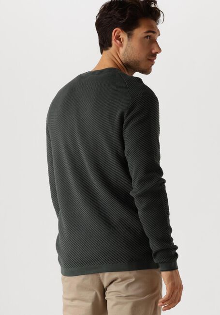 Grüne CAST IRON Pullover MOCK NECK COTTON MODAL - large