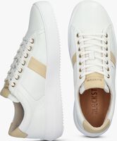 Weiße BLACKSTONE Sneaker low RYDER - medium