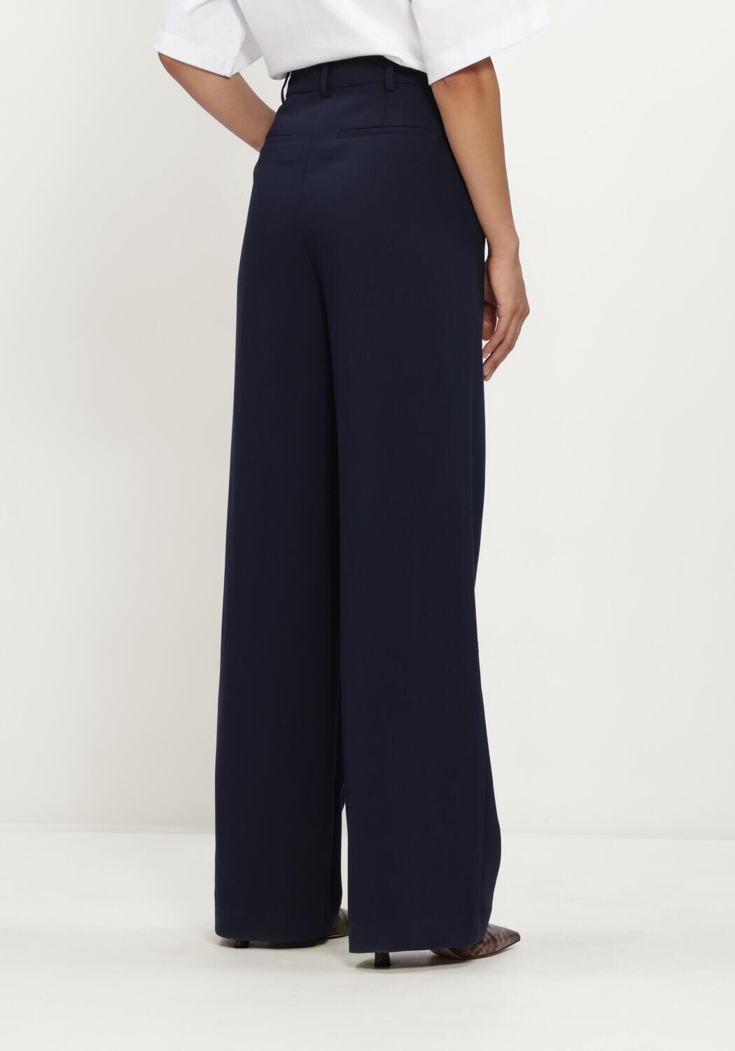 Dunkelblau CO'COUTURE Weite Hose MAVACC PANT - large