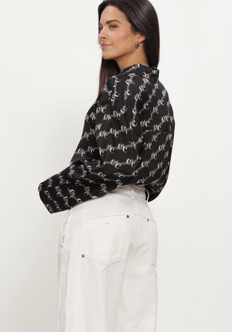 Schwarze CO'COUTURE Blusen LOGO OVERSIZED SHIRT - large