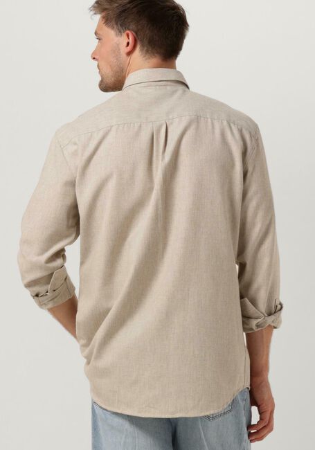 Beige ANERKJENDT Casual-Oberhemd AKKONRAD MELANGE SHIRT - large