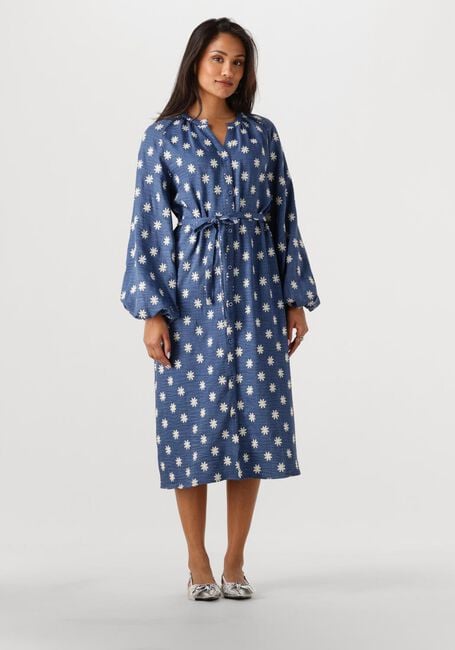 Blaue YDENCE Midikleid DRESS CASEY - large