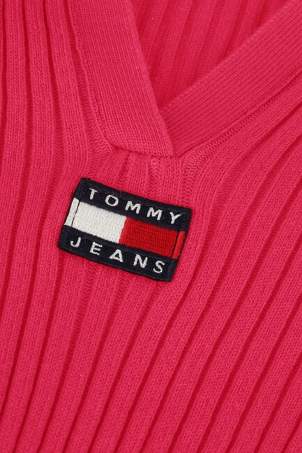 Rosane TOMMY JEANS Minikleid TJW COLLAR BADGE SWEATER DRESS - large