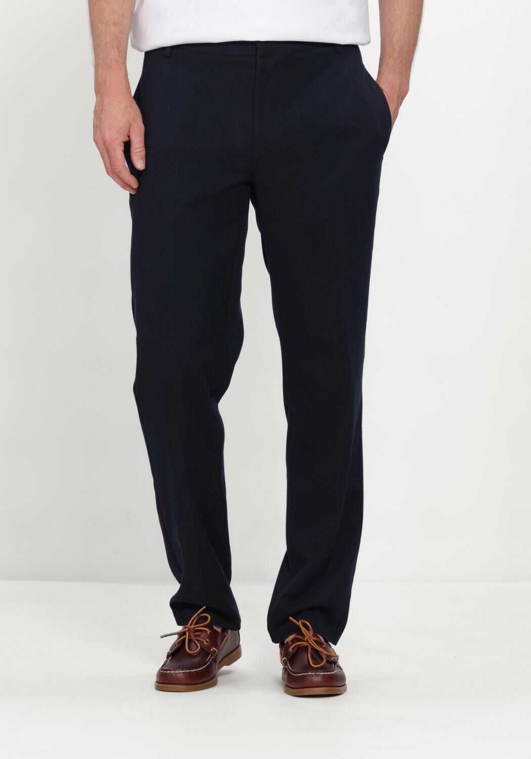 Dunkelblau THE GOODPEOPLE Hose BUENO - large