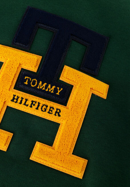 Dunkelgrün TOMMY HILFIGER Pullover U ICON MONOGRAM HOODIE - large