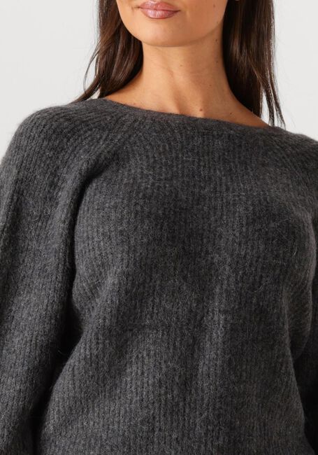 Dunkelgrau SECOND FEMALE Pullover FLARE KNIT - large
