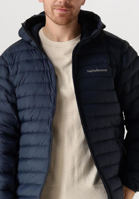 Dunkelblau PEAK PERFORMANCE Wattierte Jack M DOWN LINER HOOD JACKET - large