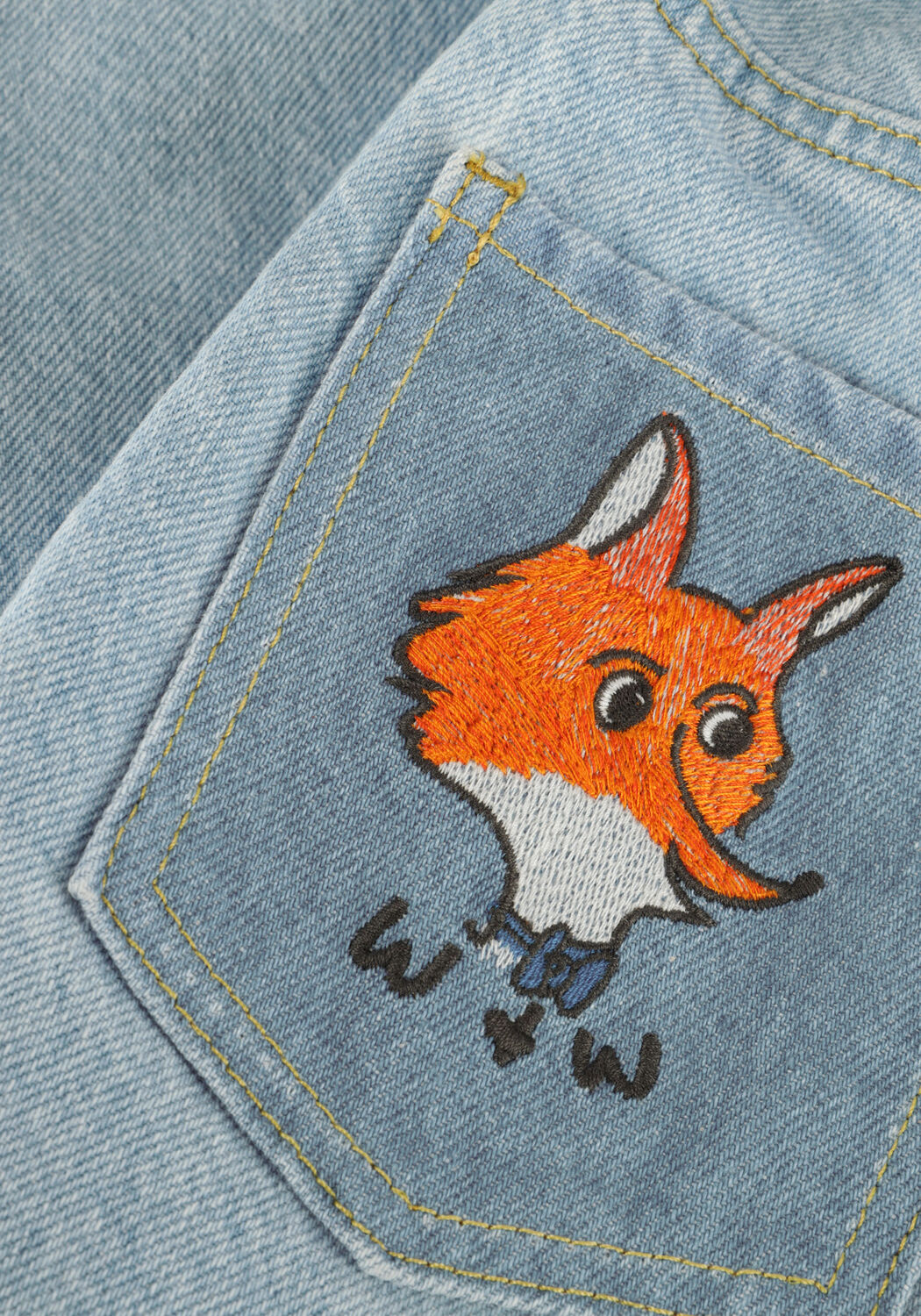 Blaue WANDER & WONDER Straight leg jeans FOX JEANS - large