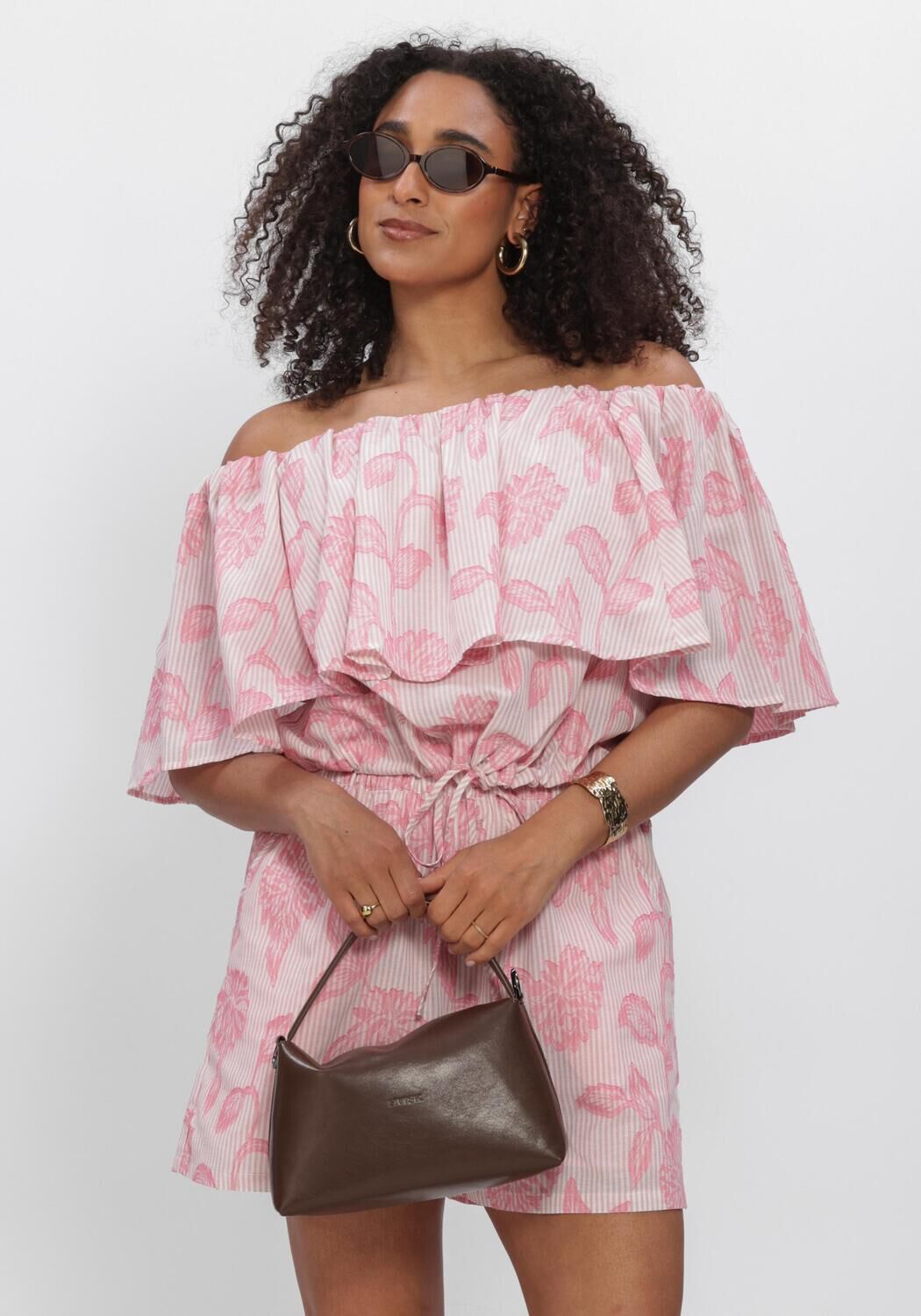 Mehrfarbige/Bunte STUDIO AMAYA Blusen KAJA TOP - large