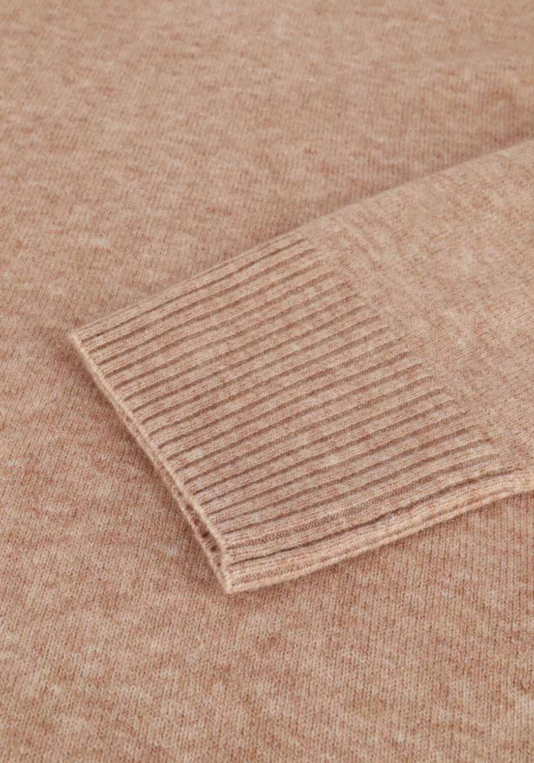 Beige SELECTED WOMEN Pullover SLFNOVAH LS KNIT HOODIE B - large