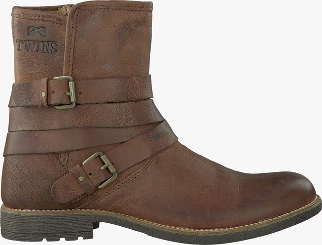 Cognacfarbene TWINS Hohe Stiefel 315674 - large