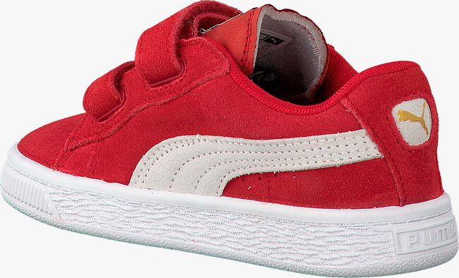 Rote PUMA Sneaker low SUEDE 2 STRAPS - large