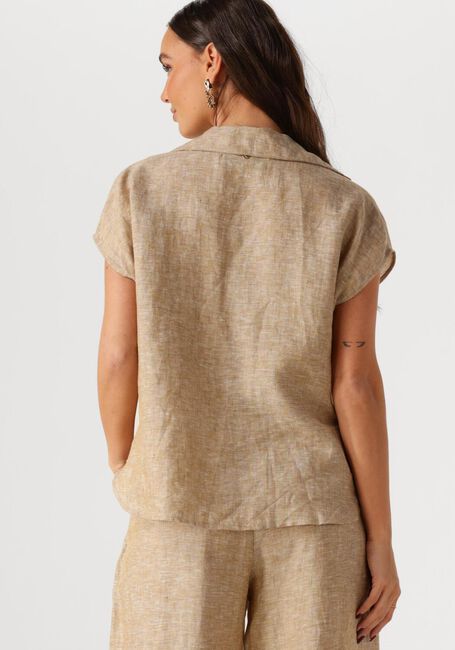 Braune NUKUS Top EDINE TOP MELANGE - large