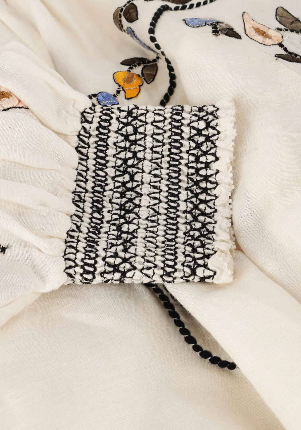 Ecru SCARLETT POPPIES Minikleid FIUCCI SHORT DRESS - large