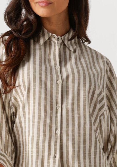 Khaki KNIT-TED Blusen BECCA - large