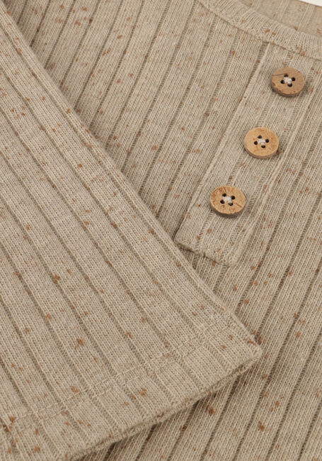 Taupe LIL' ATELIER T-shirt NMMOMILLO LS TOP LIL - large