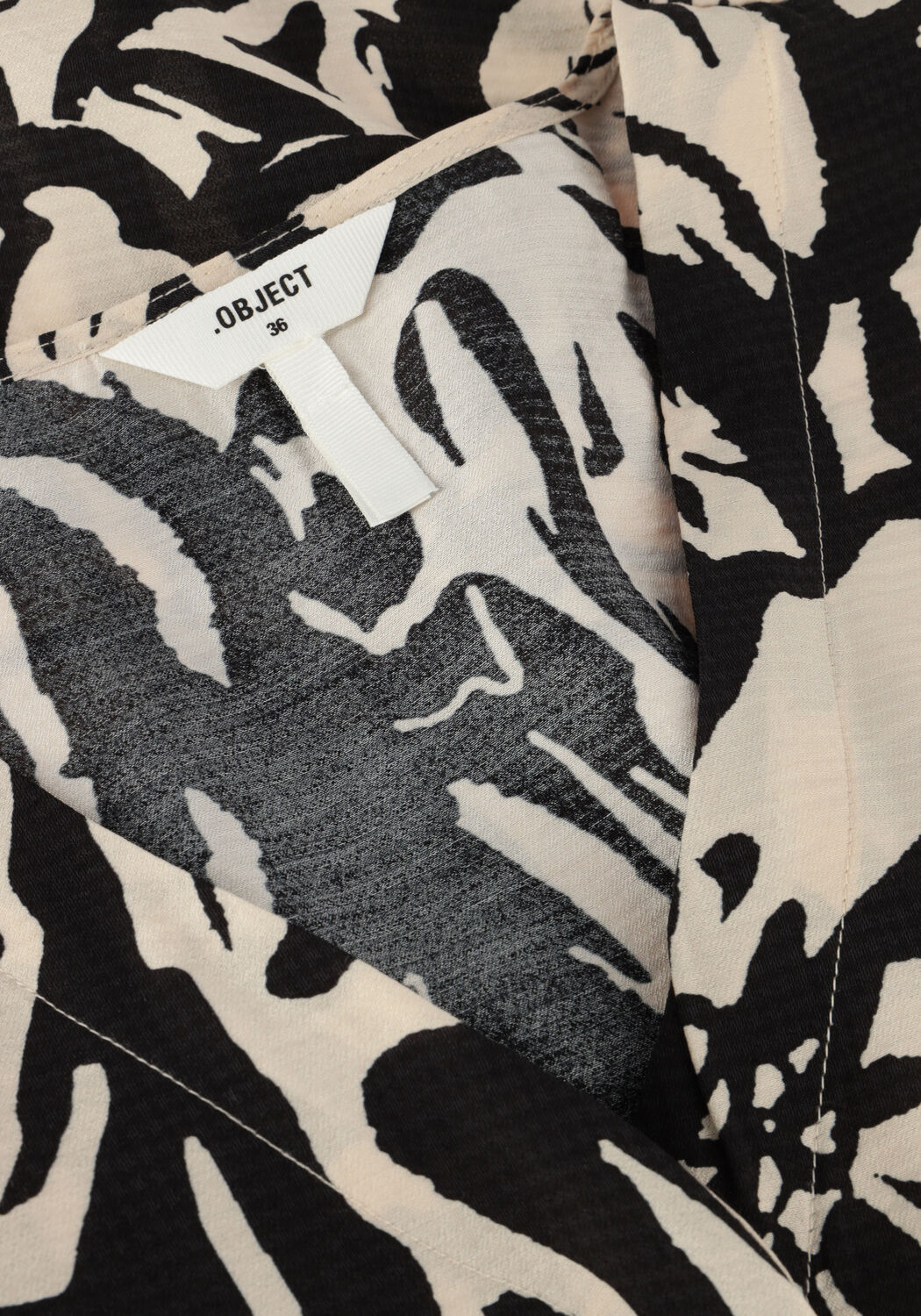 Schwarze OBJECT Minikleid OBJKARINA S/S RE SHORT DRESS NOOS - large