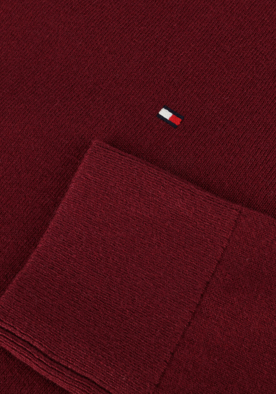 Bordeaux TOMMY HILFIGER Pullover PIMA ORG CTN CASHMERE CREW NECK - large