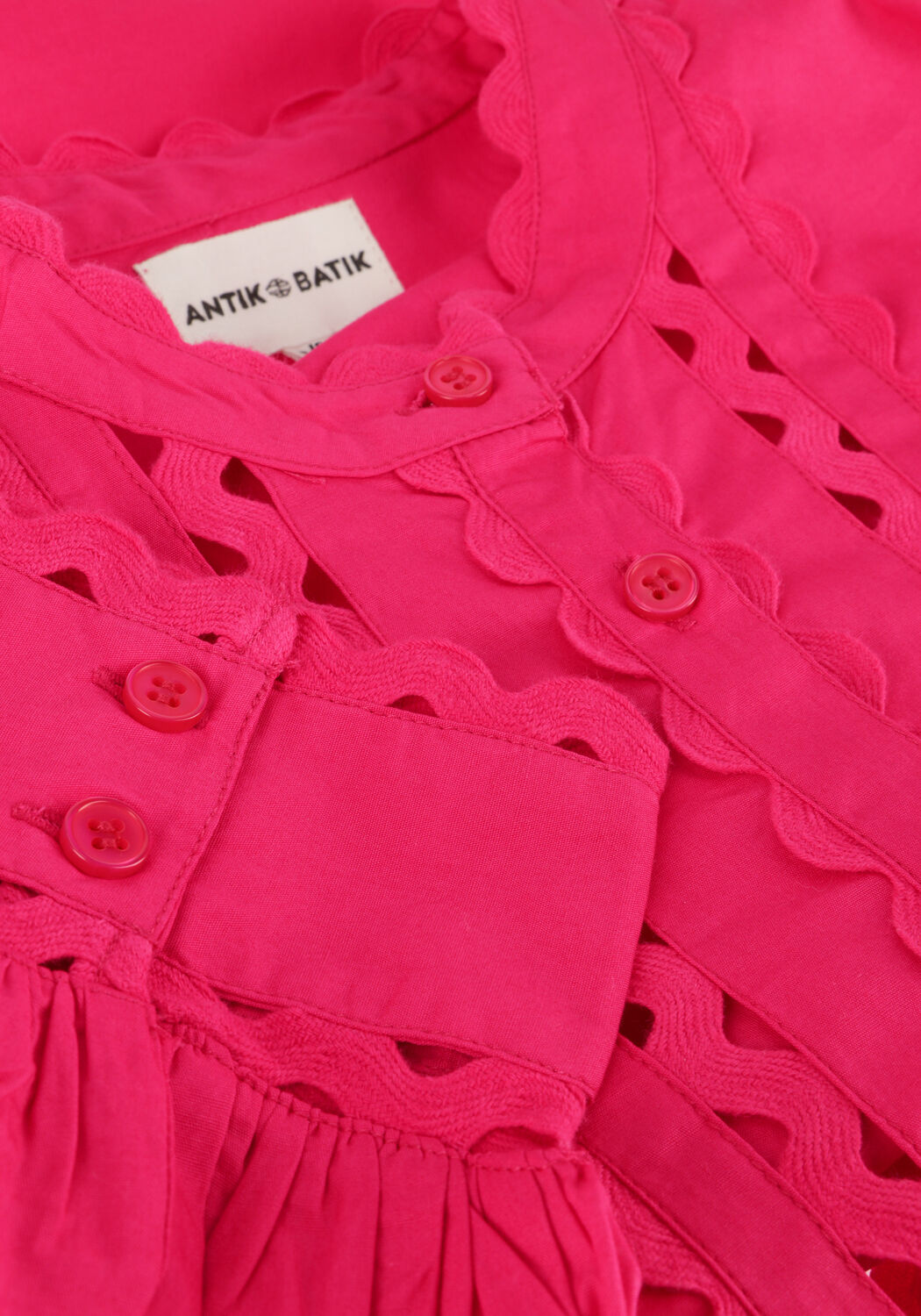 Fuchsie ANTIK BATIK Blusen RODO BLOUSE - large