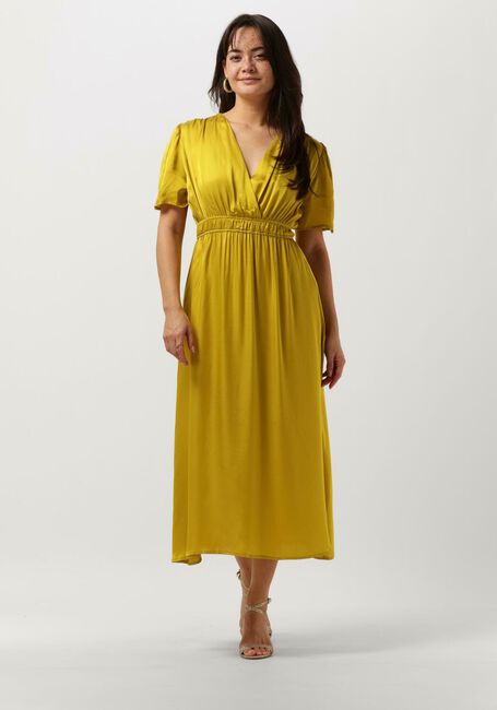Gelbe SUNCOO Midikleid COSIMA - large
