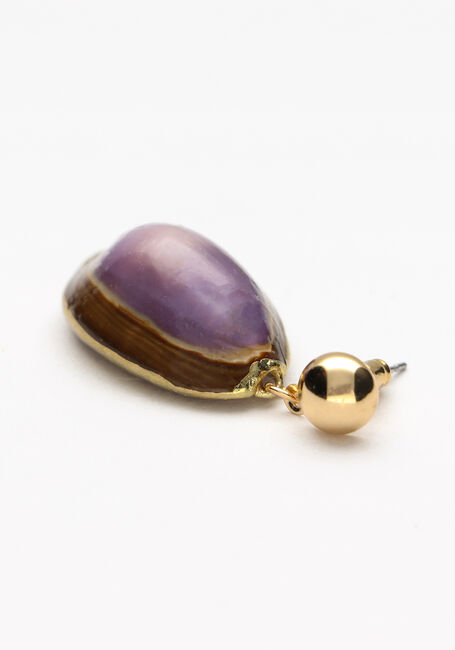 Goldfarbig NOTRE-V Ohrringe OORBEL SCHELP - large