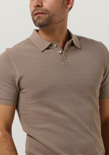 Beige DRYKORN Polo-Shirt TRITON 420052 - large