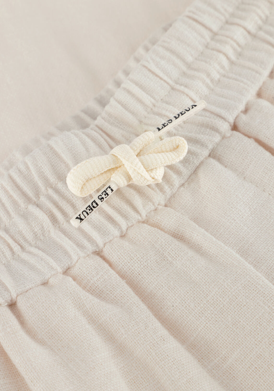 Ecru LES DEUX Weite Hose PATRICK LINEN PANTS - large