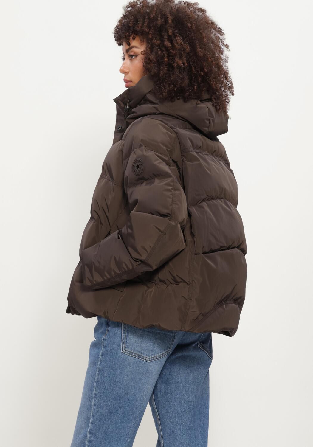 Braune AIRFORCE Wattierte Jack CARLY JACKET - large